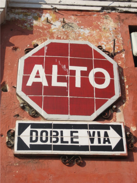 Stop sign