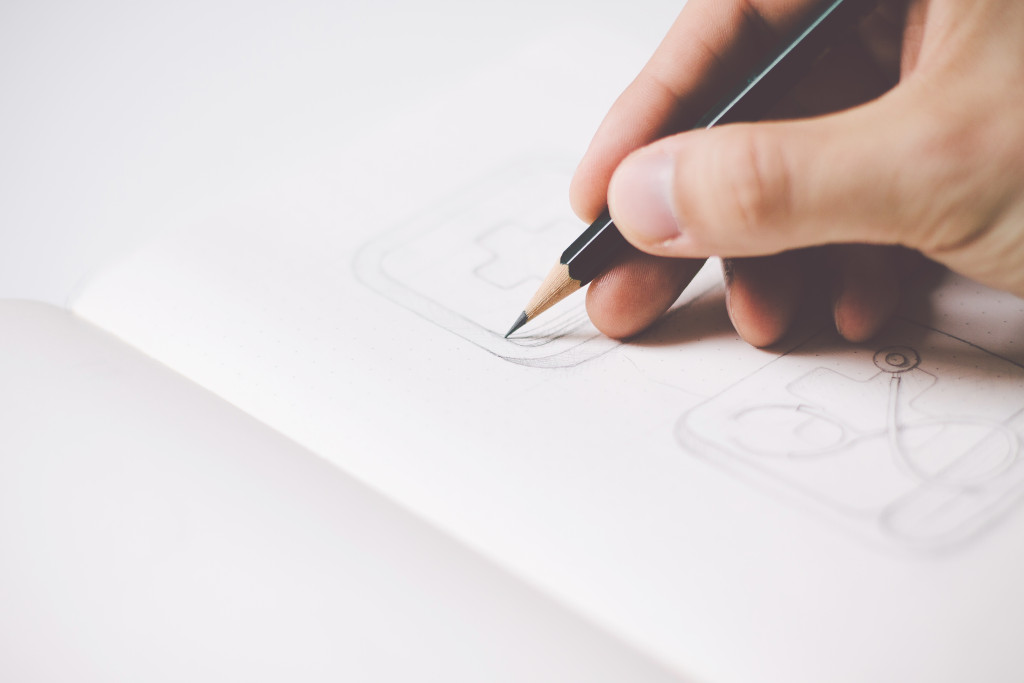 Sketching icons